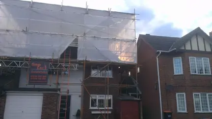 Temporary Roof Scaffold Bedford