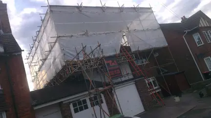 Temporary Roof Scaffold Bedford