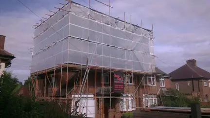 Temporary Roof, Loft Conversion Scaffold Biggleswade