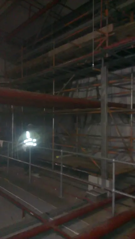 Fire Curtain Scaffold Asda Bedford