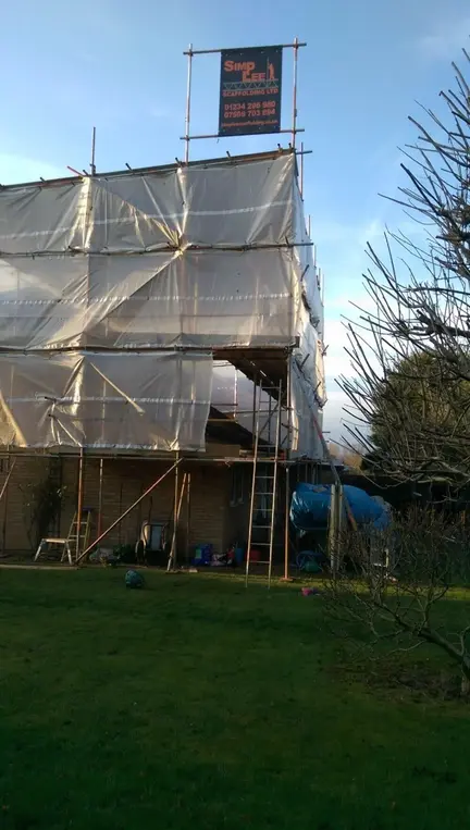Temporary Roof Scaffold Milton Keynes