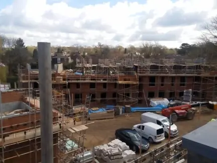Building Site Scaffolding Potters bar