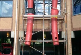 Refurbishment of Office Scaffold Cambridge